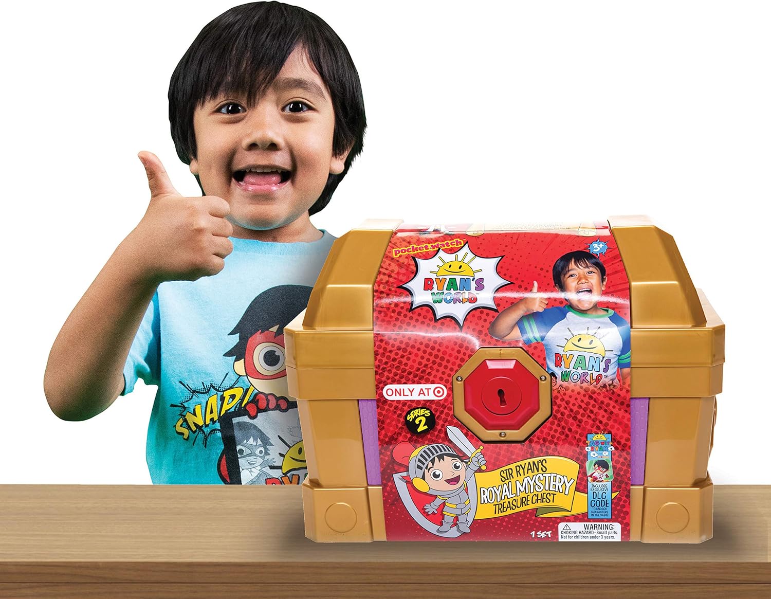 Amazon Com Ryan S World 0061 002 Sir Ryan Mystery Chest The Ultimate Unboxing Experience Toys Games