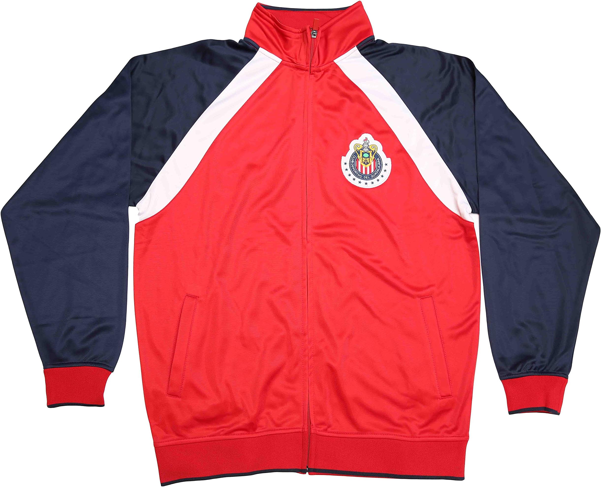 Chivas De Guadalajara Football Soccer Men's Trainer Track Jacket Away