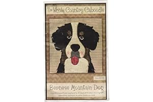 Whole Country Caboodle Bernese Mountain Dog Precut Fused Applique Pack Pattern
