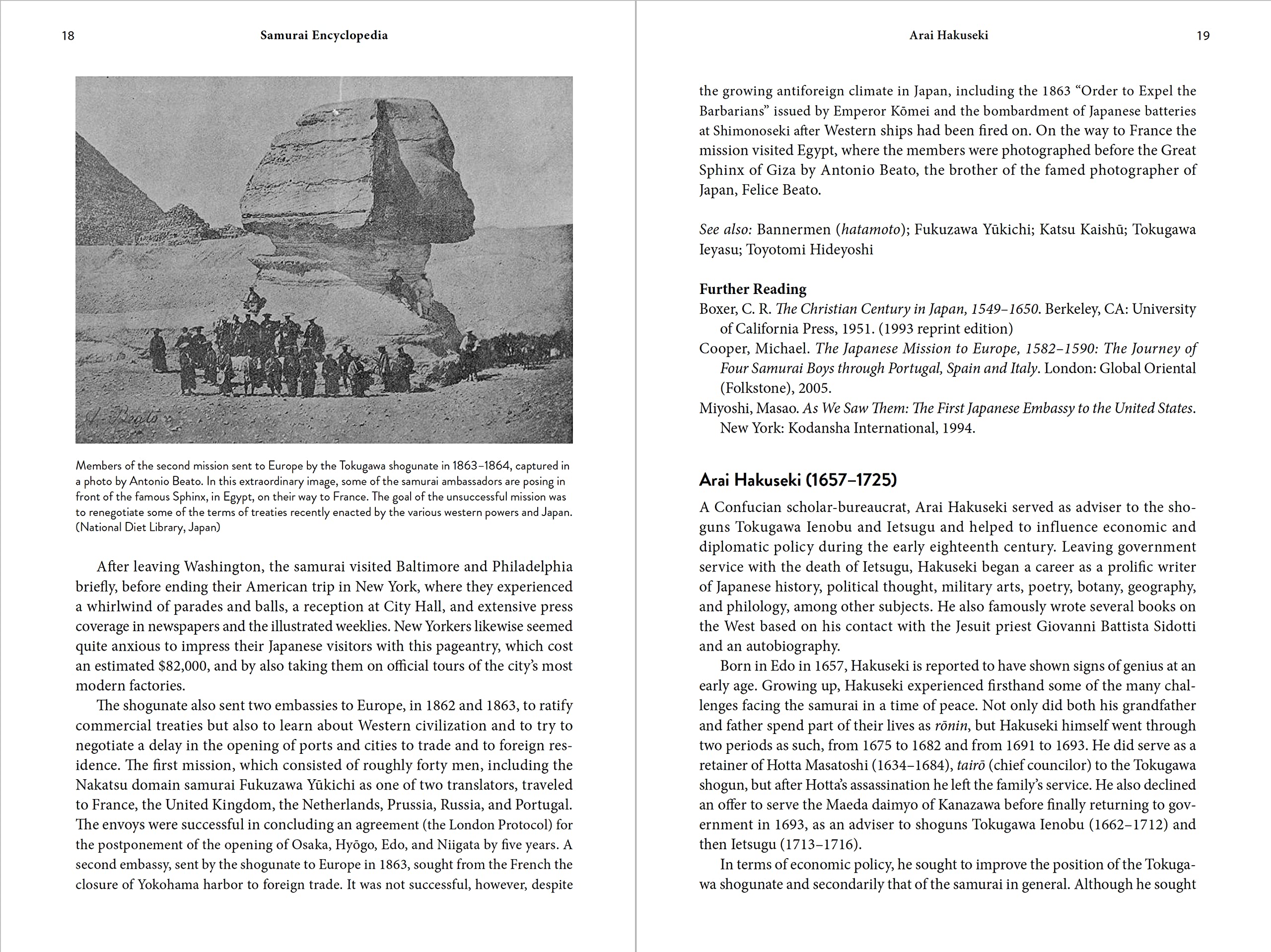 The Samurai Encyclopedia: A Comprehensive Guide to Japan's Elite Warrior Class
