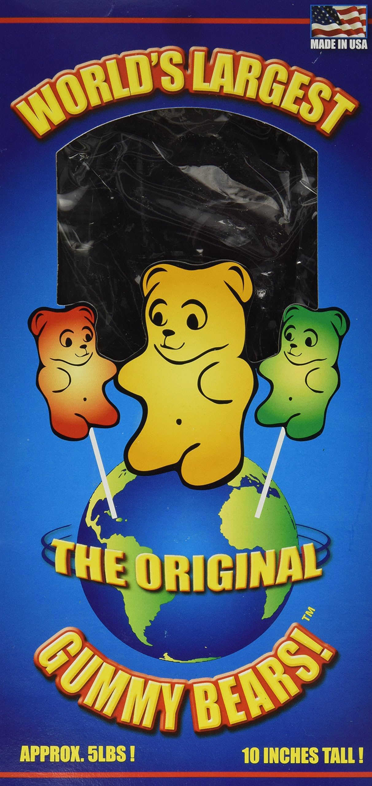 GIANT GUMMY BEARS World'S Largest Gummy Bear Approx 5-Pounds Giant Gummy Bear - Cherry Cola