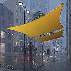 Royal Shade 4' x 11' Yellow Rectangle Waterproof