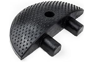 RK SAFETY RK RK-SPBPC Modular Rubber End Cap for 6 feet Speed Bump