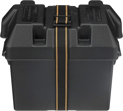 Seachoice 50-22080 Caja portabaterías, grupo 27, negro, 0: Amazon.es: Coche y moto