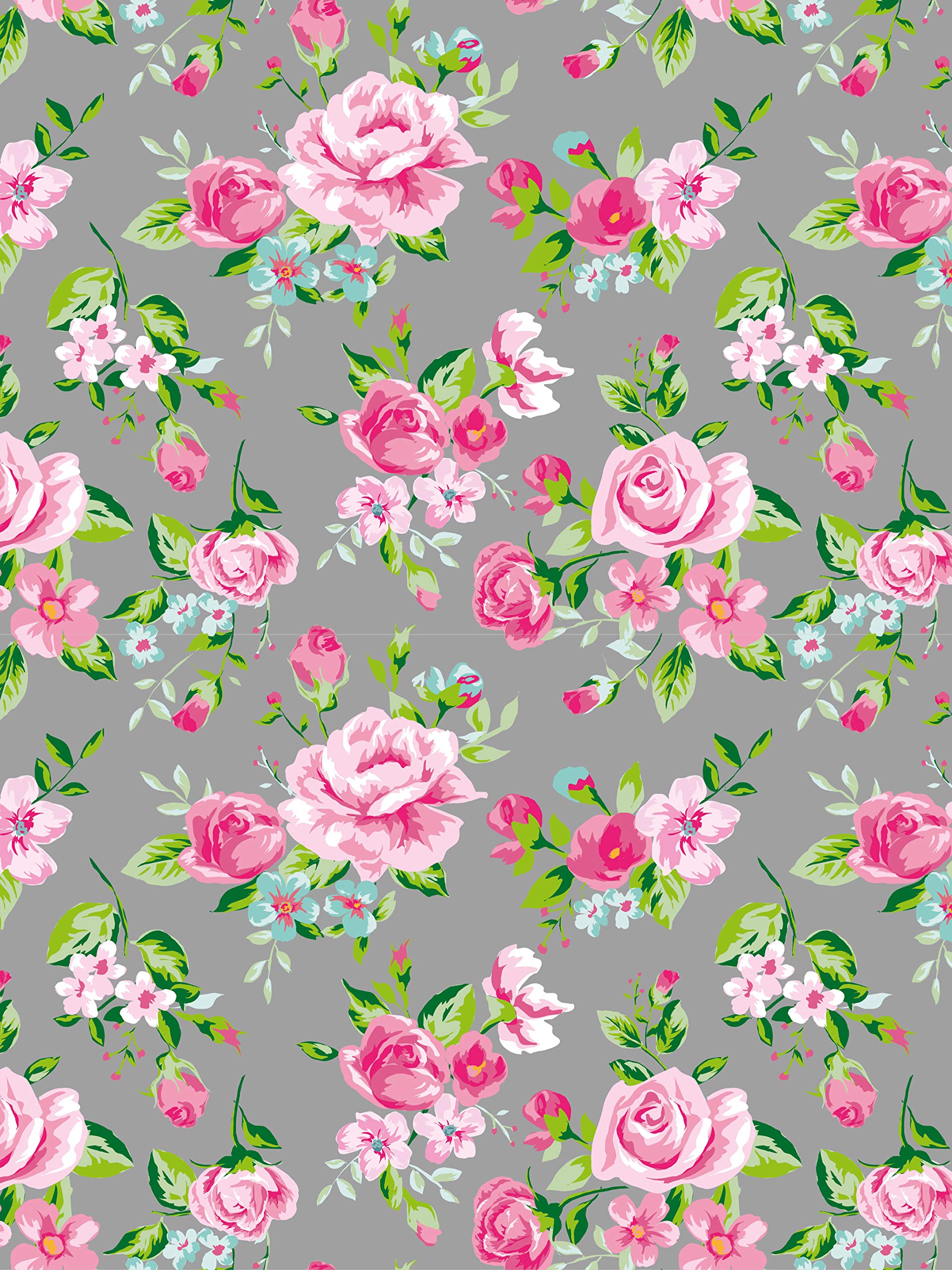 Décopatch FDA716O - A pocket of 20 sheets - Dimensions: 30x40 cm - Roses - DIY - Customisable Décor - Completely Personalise - Creative + Leisure Activity