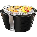 FutureSprout Smokeless Charcoal Grill, Portable Smokeless Barbecue Charcoal Grill BBQ