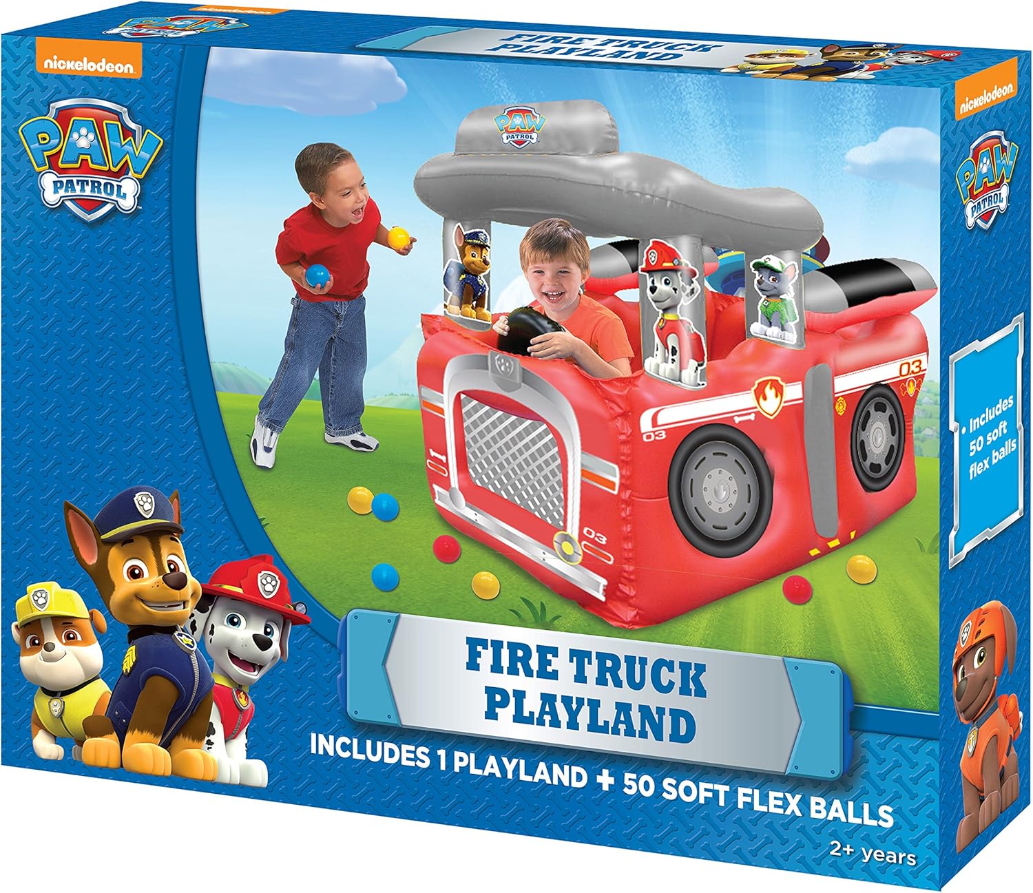 inflatable paw patrol fire truck