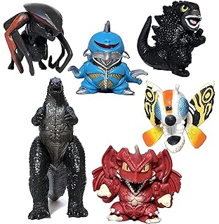 godzilla chibi figures