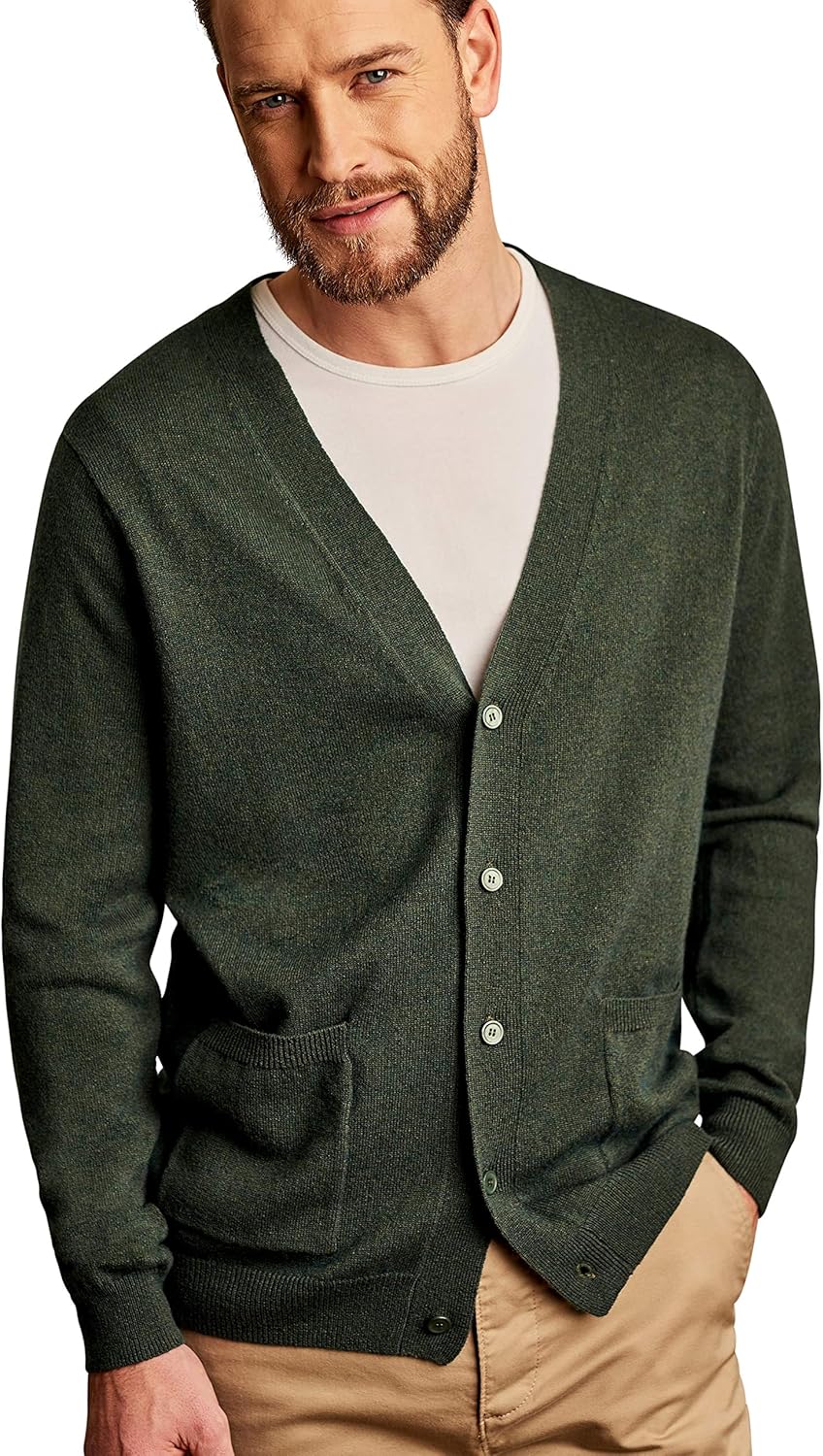 woolovers cotton cardigan