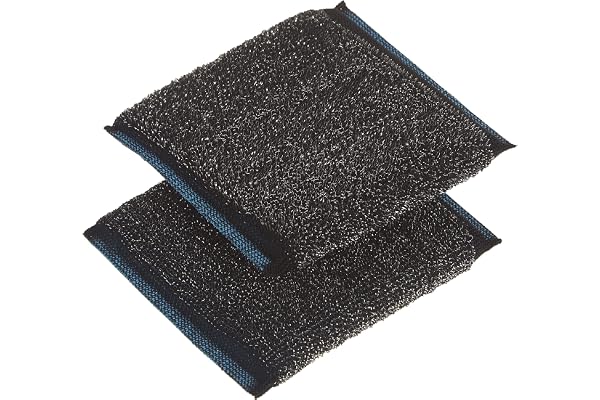 Vileda Powerpad Stainless Steel Scourers (1 Pack)
