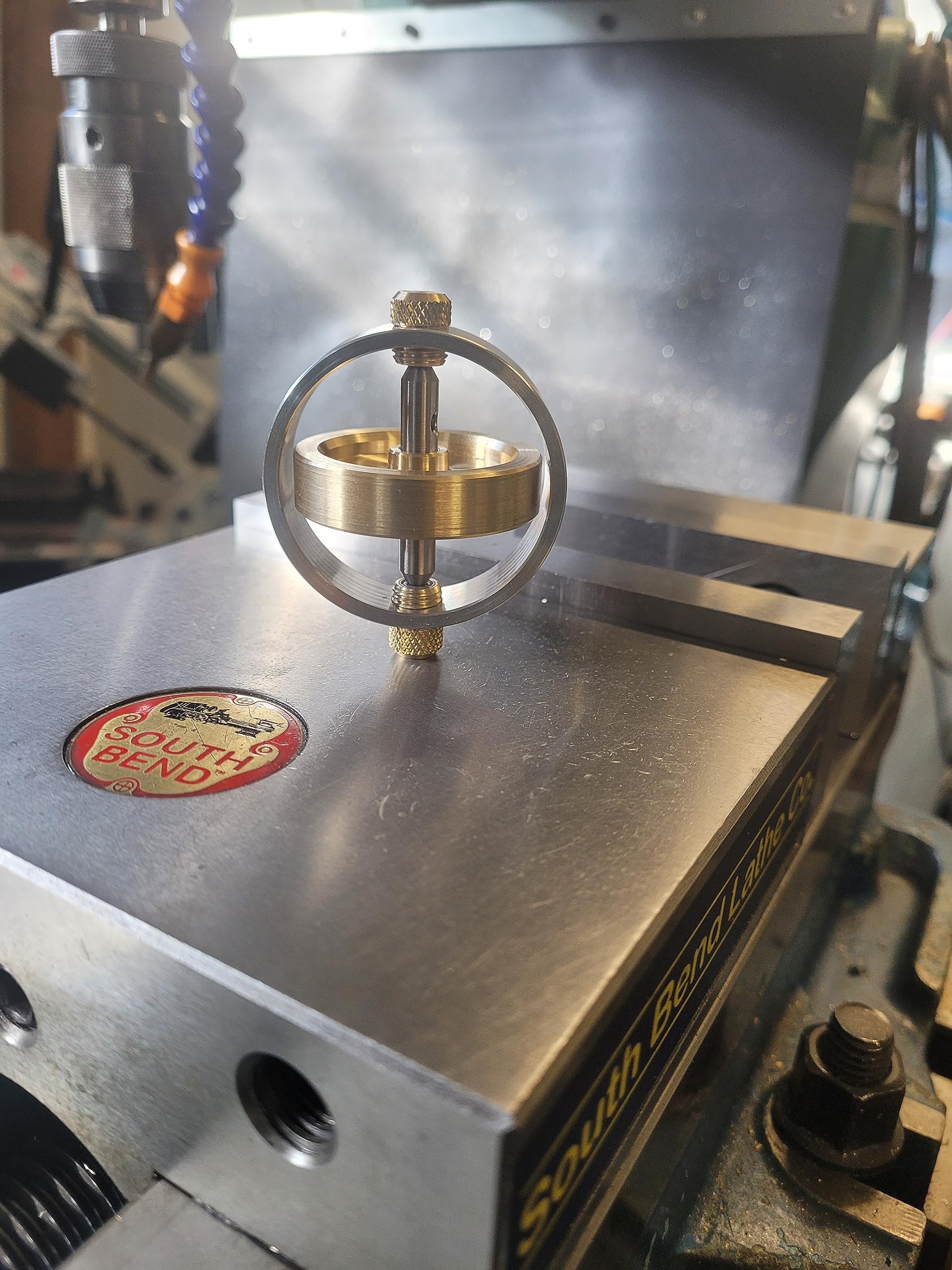 GYROSCOPE - HAND MACHINED IN THE USA