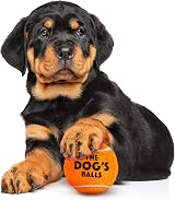 The Dog's Balls Dog Tennis Balls Orange Small 6 Pack Non Abrasive Felt view 3