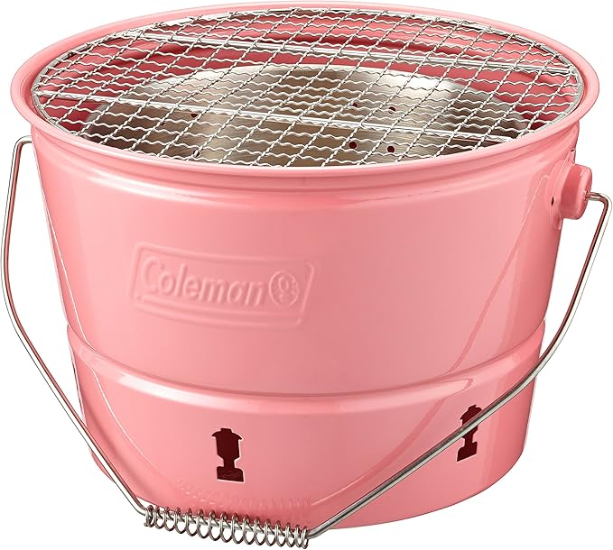 コールマン コンロ qバケット ピーチ 人用 コールマン Coleman バーベキューコンロ 焚火台 Amazon