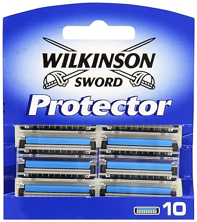 Wilkinson Sword Protector Rasierklingen für Herren Rasierer, 10 St