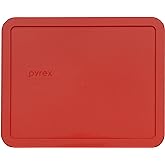 Pyrex 7212-PC 11-Cup Red Food Storage Replacement Lid - Made in USA