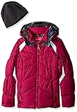 London Fog Big Girls' Chevron Puffer Coat with