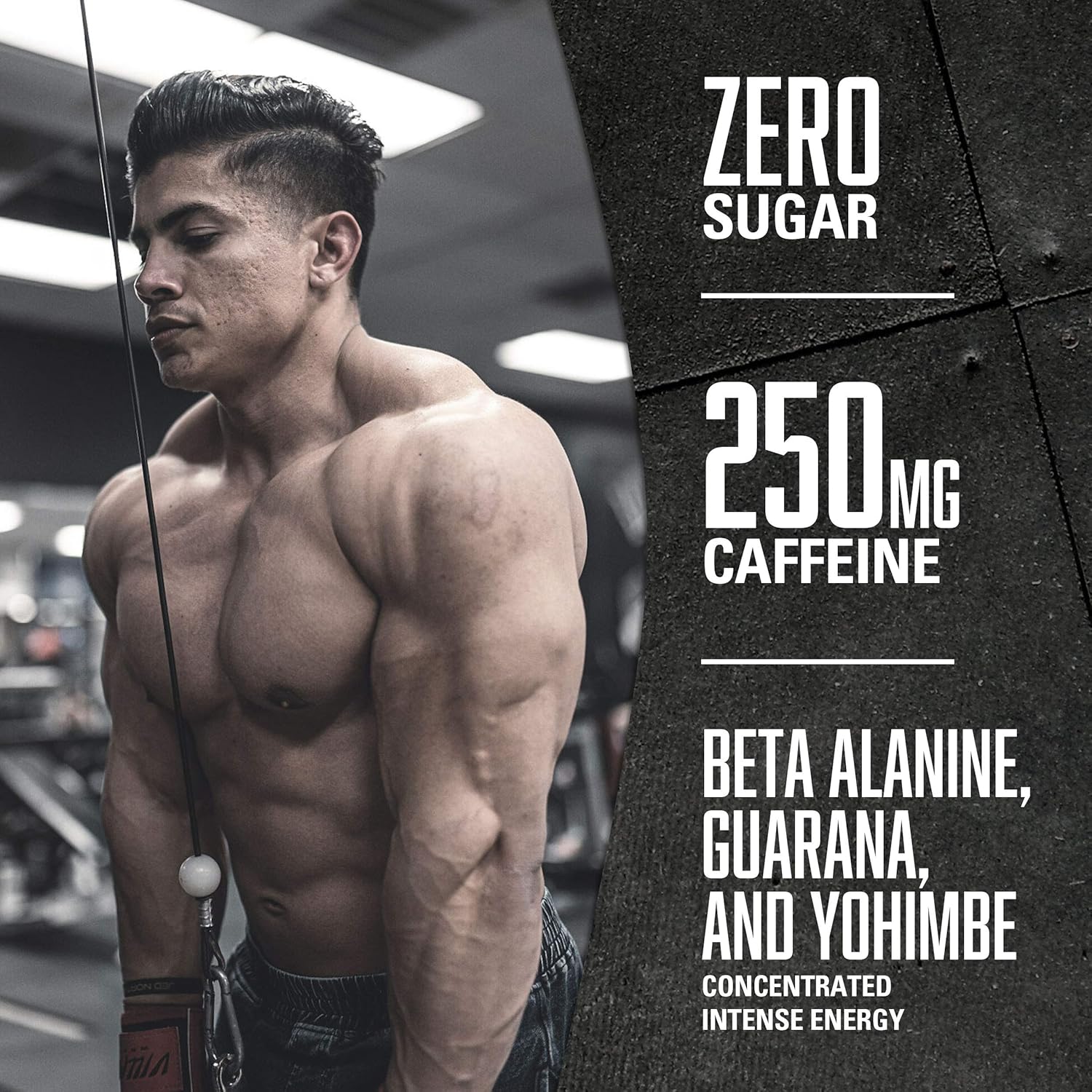 American Body Building (ABB) Speed Shot, Caffeine Shake, Pre-Workout, Intense Energy Shot with Zero Sugar, Watermelon Flavored Ready to Drink 8.5 oz Bottles, 12 Count: Health & Personal Care
