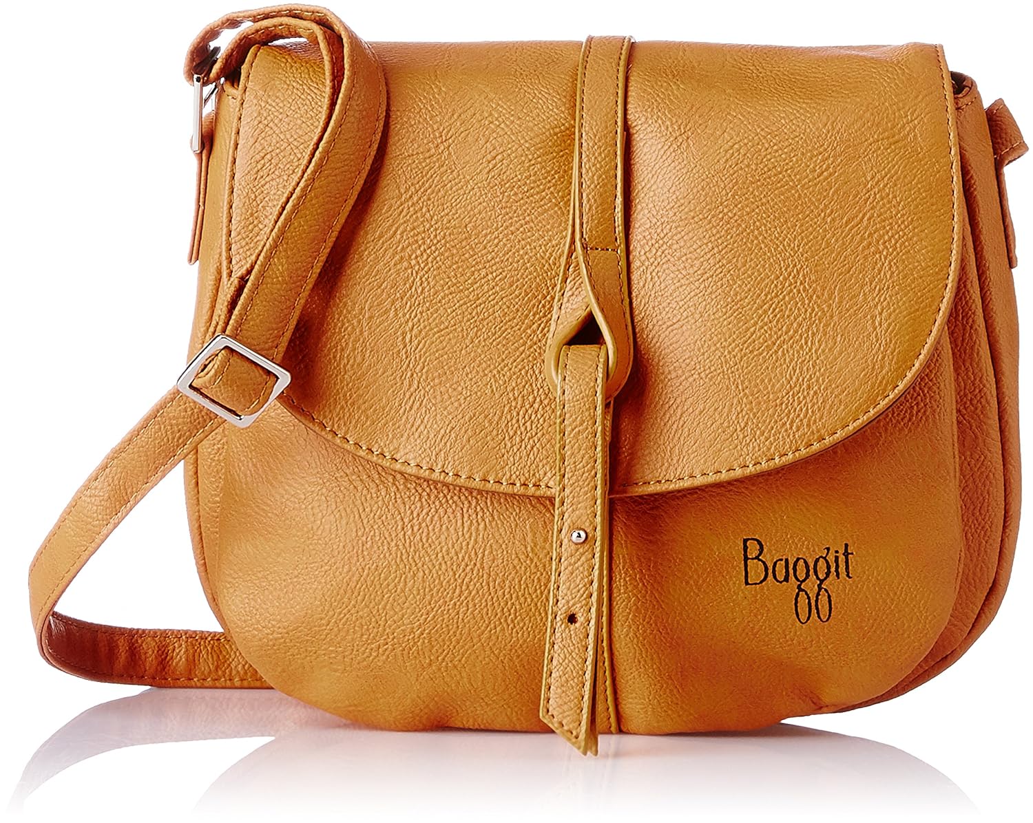 baggit yellow sling bag