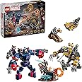 LEGO Marvel Avengers: Endgame Thor vs. Chitauri Building Toy - Pretend Playset W/ 7 Toy Minifigures for Boys & Girls, Ages 8+
