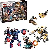 LEGO Marvel Avengers: Endgame Thor vs. Chitauri Building Toy - Pretend Playset W/ 7 Toy Minifigures for Boys & Girls, Ages 8+
