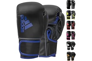 Adidas Boxing Gloves - Hybrid 80 - for Boxing, Kickboxing, MMA, Bag, Training & Fitness - Boxing Gloves for Men, Women & Kids