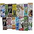 10 Pack Rolling Paper Combo Variety Pre-wrap (10 Random Packs) Billionaire, Juicy, Natty, Kingpin, Lit, Zagz + RSV Scoop Card
