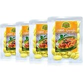 Sanniti Italian Potato Gnocchi, 17.5 oz (500 g) | Authentic Italian Potato Dumplings | Made in Italy | Soft &amp; Tender Texture | Quick &amp; Easy Pasta Meal [Pack of 4]