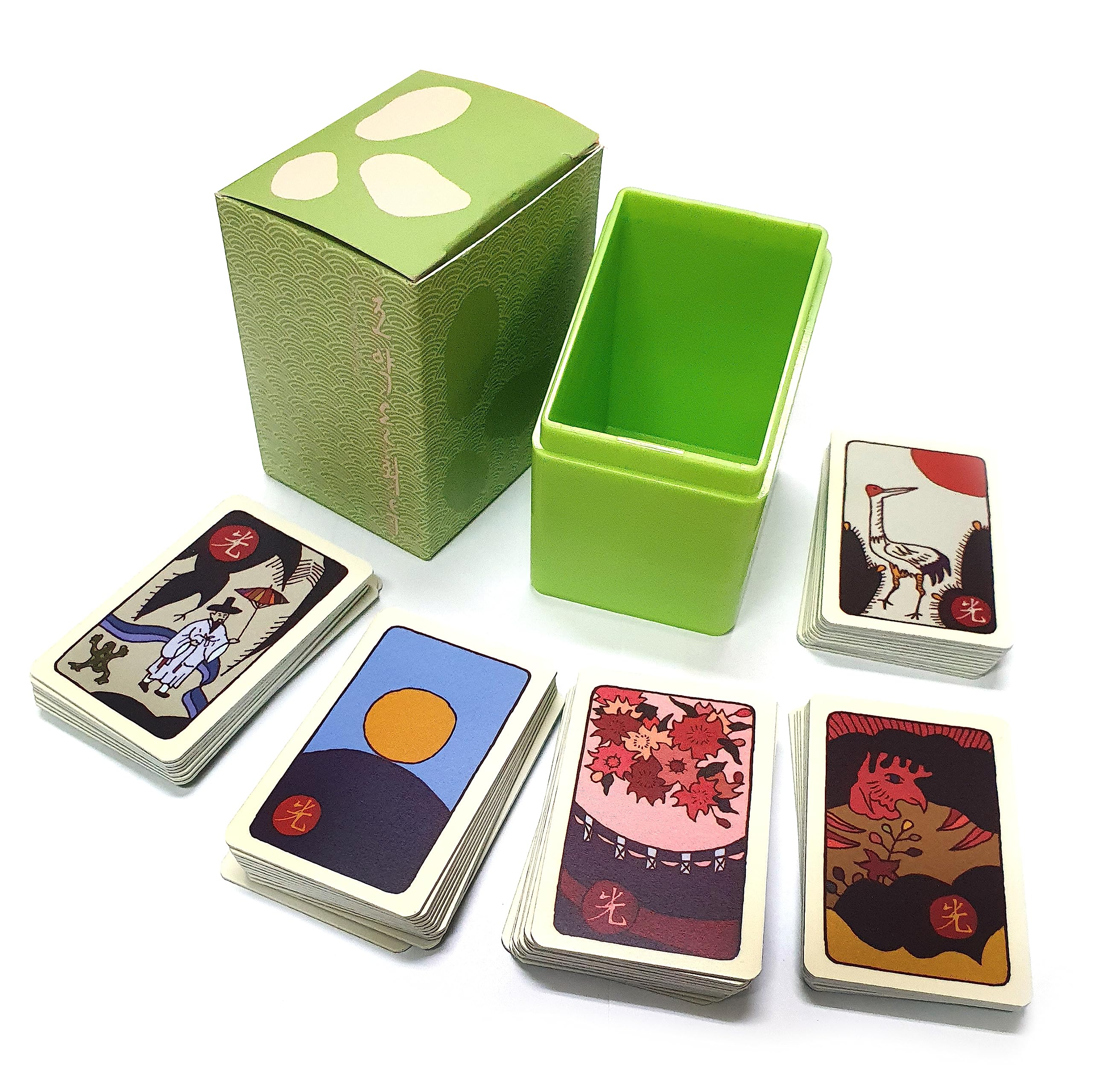 Korean Flower Card Game Hwatu - Traditional Go-Stop Godori Set