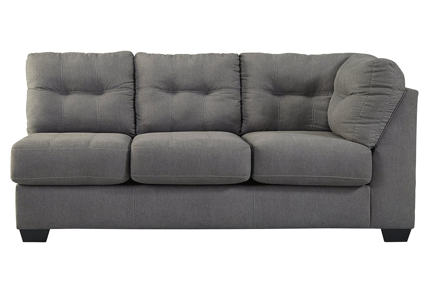 Best ashley furniture microfiber loveseat black