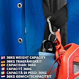 Belle Vous M4 Snap Hook Carabiner Clips 15pk 4cm Stainless Steel Spring view 6