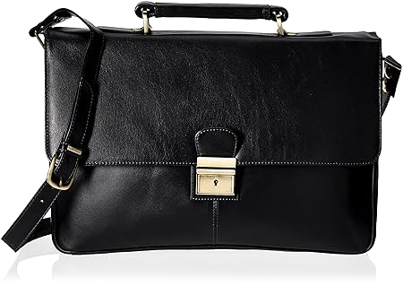 Visconti 18074 Briefcase, Black, One Size