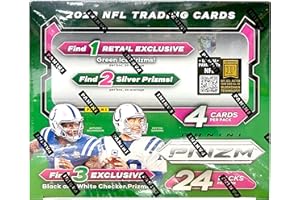 2023 Panini Prizm Football 24-Pack Retail Box | Look for CJ Stround Rookie Cards!