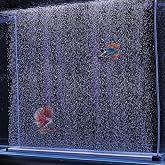 hygger Aquarium Bubble Strip, Nano Air Bubble Curtain Wall Aquarium, Quiet High Dissolved Oxygen Diffuser Fish Tank Bubbler Decorations Self-Sinking for Freshwater Saltwater (27.5 Inch)