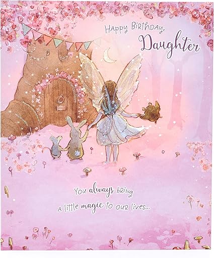 6th Birthday Card For Her Flower Fairies Gifts For Kids Fairy Birthday Card Ideal Gift Card For Kids Flower Fairies Birthday Card Age 6 Birthday Card Birthday Home Kitchen Umoonproductions Com