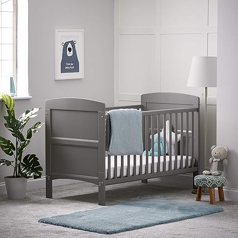 obaby grey cot