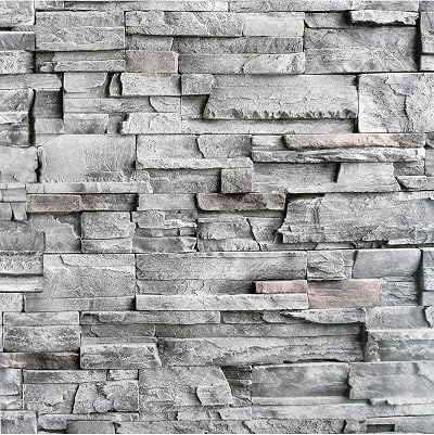 Arthouse Slate Wall Grey Wallpaper