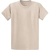 Clothe Co. Mens Heavyweight Cotton T-Shirt Plain Tee (Available in Big & Tall)