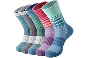 Pleneal Wool Socks for Women - Womens Winter Warm Wool Sock Men Cozy Knit Boots Socks for Women