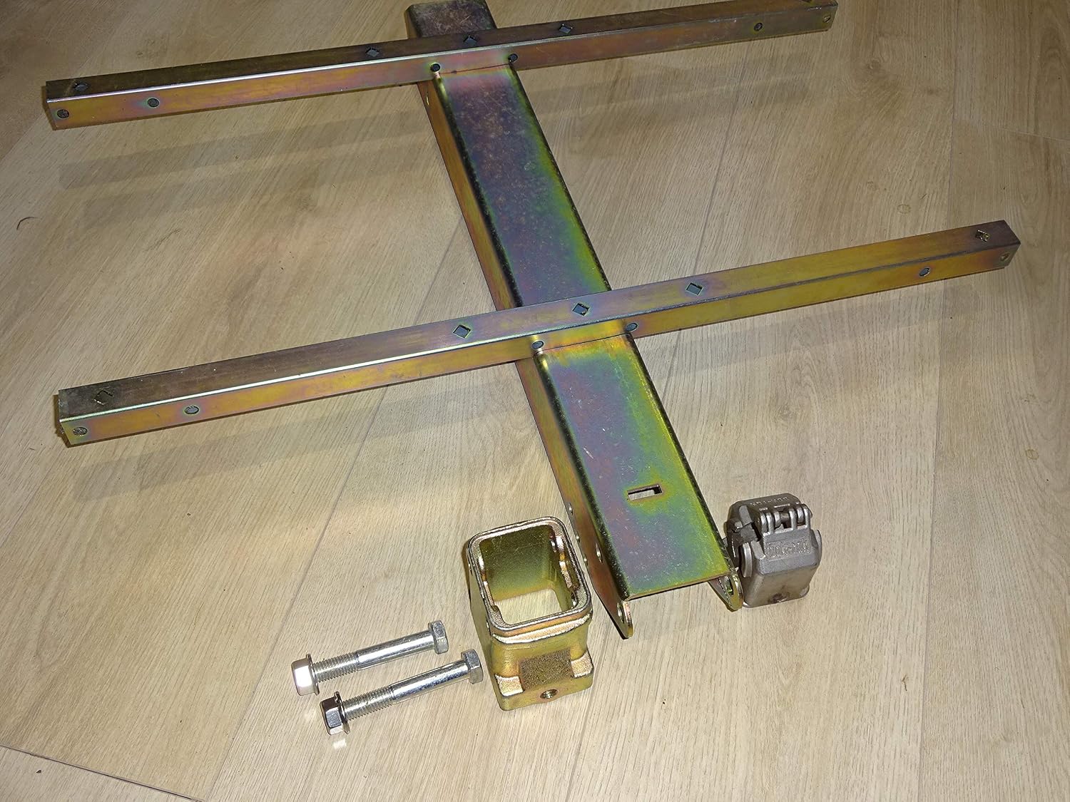 Box-Rak Towball Mounting frame for box/tray for Luggage (NO BOX INCLUDED) - Image 5