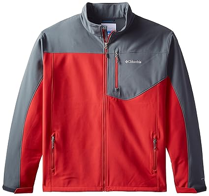 columbia men's prime peak softshell jacket