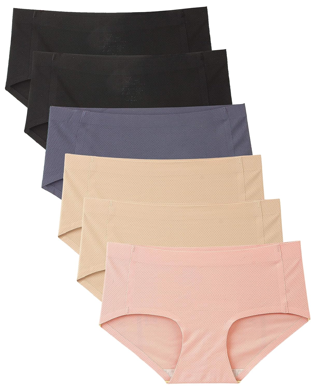 Seamless NoShow Womens Underwear Small to Plus Size 6 Panties