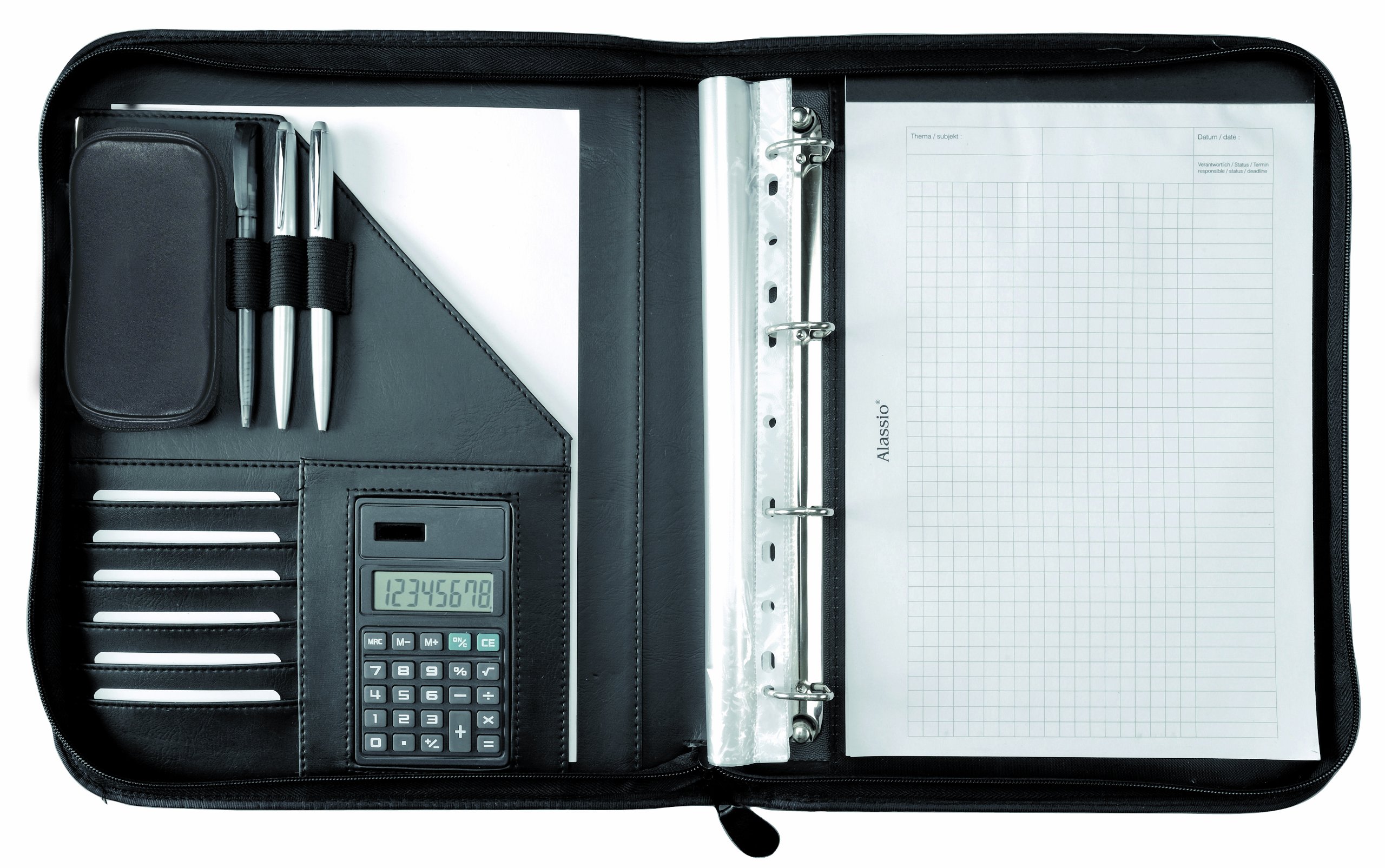 Alassio Folders Porto A4 Folder a4 Black