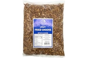 EASTERN FEAST EF - Fried Onions, Product of Holland, 2.2 Lb (1Kg)