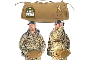 Lone Trail Hunting Hand Warmer Pouch, Hiking, and Camping with 500D Water Repellent Exterior - Hand Muff Hunting 9oz Ultra Li