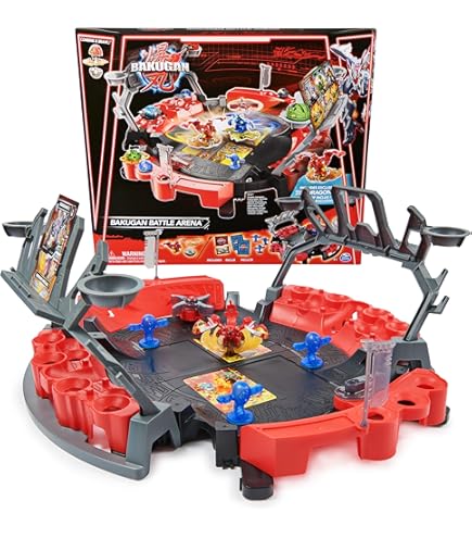 Amazon.com: Bakugan Ultra Battle Arena Bundle - 42 Pc Set with 9