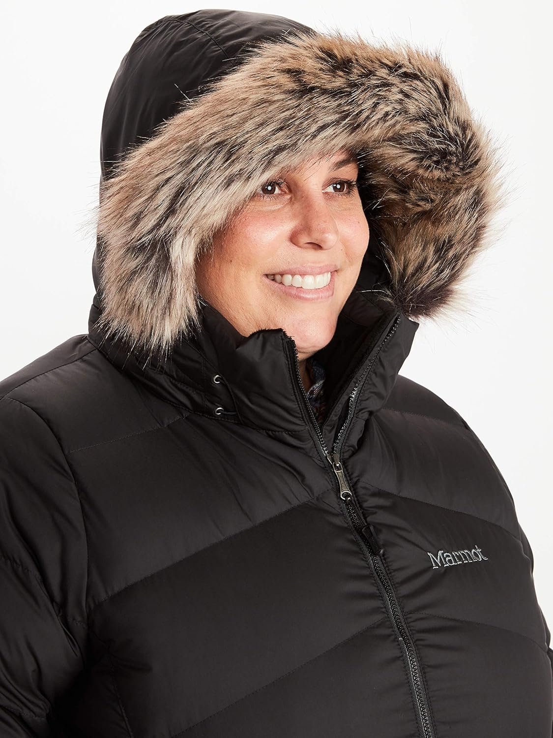 Marmot Women's Montreal Knee-length Down Puffer Coat: Clothing