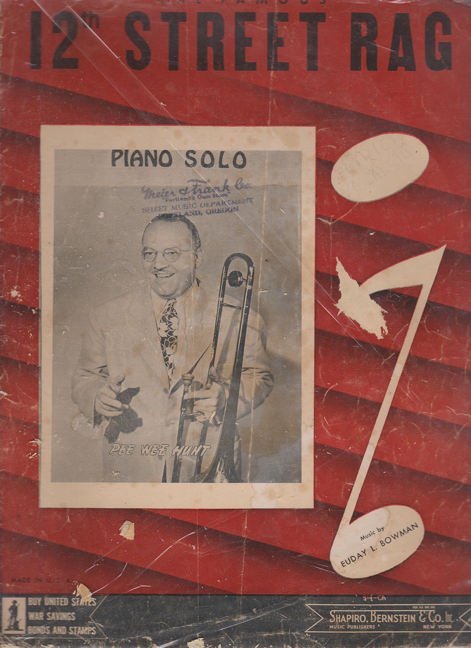 ... Pee Wee on Famous Street Rag Ediition), Hunt (Song The 12th 12th on Rag Street ... Wee Pee Ediition), The Hunt Famous (Song