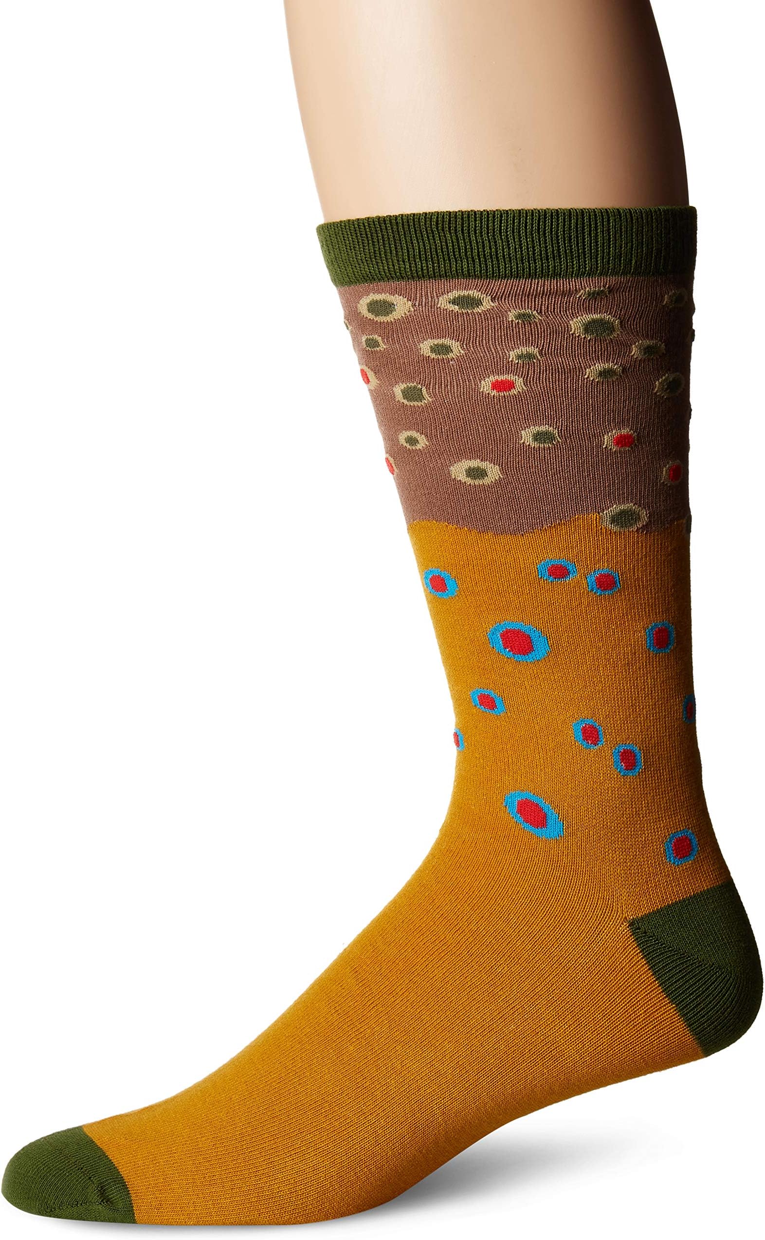 Wingo Belts Unisex Fish Skin Socks, Size 8 to 13 Men's