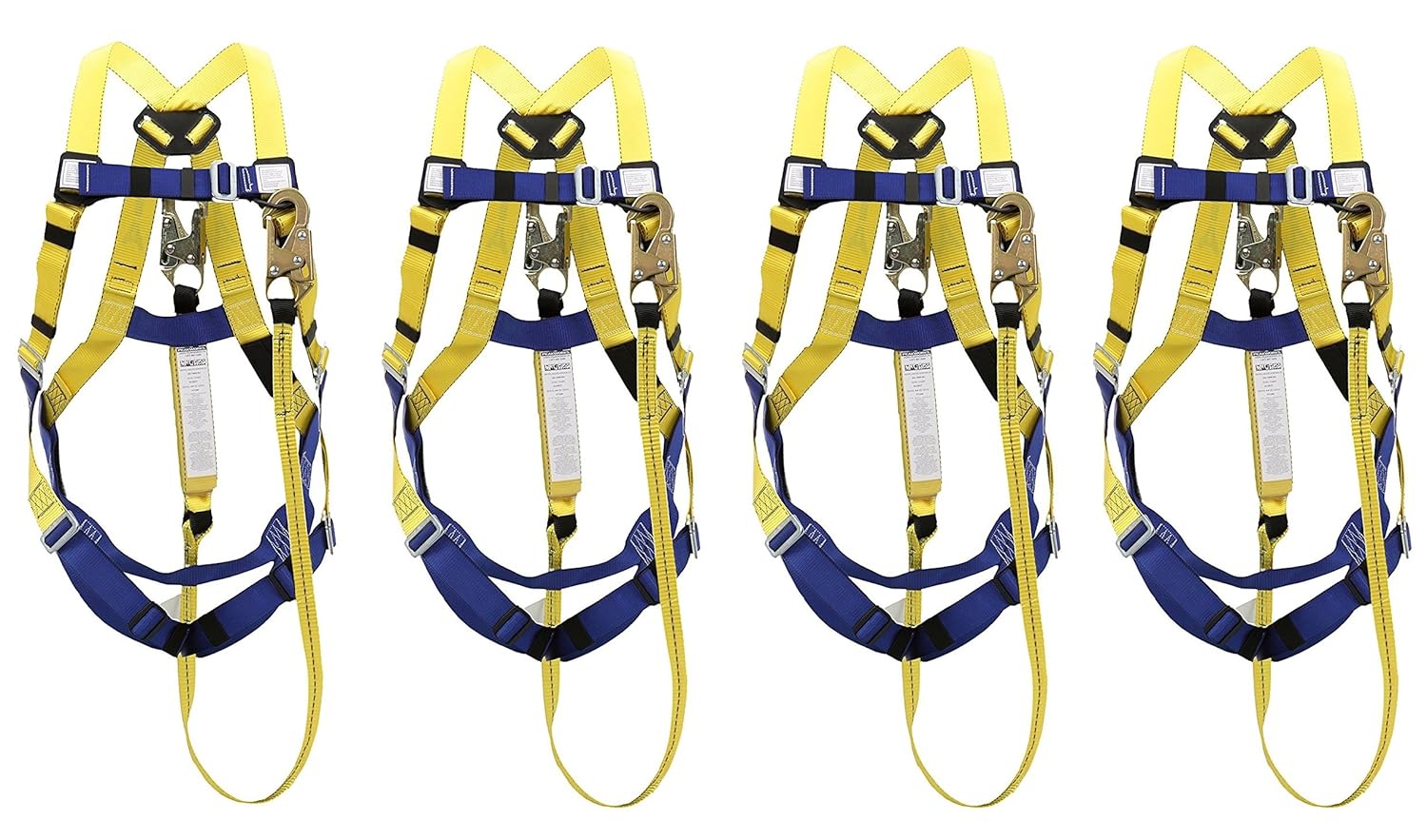 Peakworks Fall Protection V8252356 OSHA/ANSI Compliant Safety Harness and 6 ft