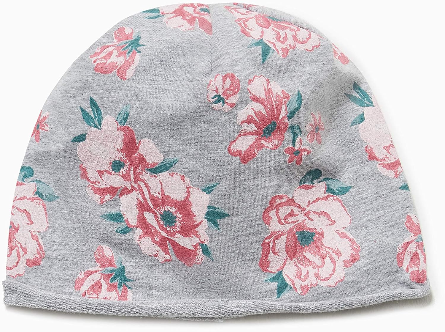 girls grey bobble hat